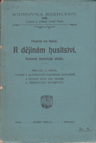 K dějinám husitství - Kulturně histor. studie