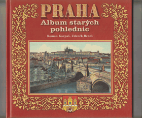 PRAHA - album starých pohlednic