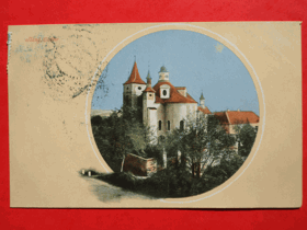 Slaný -  Schlan, okres Kladno, klášter (pohled)