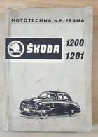 Škoda 1200, 1201. Zoznam náhradných dielcov vozidiel