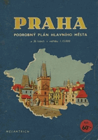 PRAHA - podrobný plán hlavního města