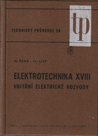 Elektrotechnika XVIII - vnitřní elektrické rozvody