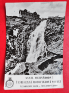 Krkonoše - Labský vodopád, XXXII. Mezinárodní šestidenní motocyklová soutěž, Špindlerův ... (pohled)