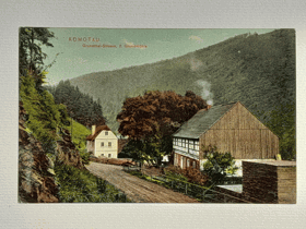 Komotau - Grundthal-Strasse - Grundmühle - Chomutov (pohled)