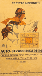 WIEN 1:300.000 Auto-Strassenkarte. Cartes routieres pour automobilistes. Road maps for motorists. ...