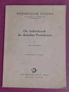Die Architektonik des deutschen Wortschatzes.