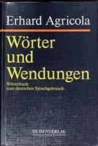 Wörter und Wendungen. Wörterbuch zum deutschen Sprachgebrauch