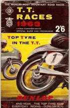 Vintage 1963 Isle of Man TT Motor Bike Races Programme
