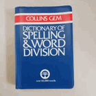 Dictionary of Spelling and Word Division (Gem Dictionaries)