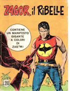 Zagor Zenith 141 Zagor il ribelle Originale N.90 dicembre 1972