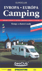 Evropa Camping 1:2 500 000. Kempy a chatové osady