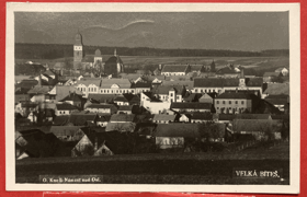 Velká Bíteš Býteš Žďár n S Pohled Pohlednice