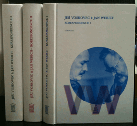 3SVAZKY Jiří Voskovec a Jan Werich Korespondence I - III