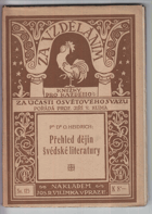 Přehled dějin švédské literatury