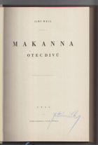 Makanna, otec divů