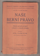 Naše berní právo 1 + 2 Základy právních předpisů o daních a veřejných dávkách Část ...