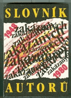 Slovník zakázaných autorů 1948 - 1980