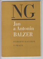 Jan a Antonín Balzer Grafika. Katalog výstavy, Praha 1968