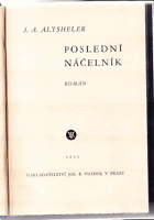 Poslední náčelník CHYBÍ TITULNÍ LIST!!