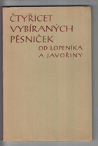 Čtyřicet vybíraných pěsniček od Lopeníka a Javořiny 40