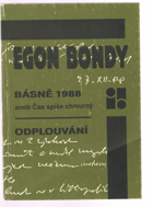 Básně 1988 Aneb-Čas spíše chmurný. Odplouvání