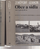 2SVAZKY Zeměpisný lexikon ČR I II Obce a sídla
