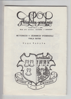 16SVAZKŮ Heraldika a genealogie. Ročník 16-41 KOMPL. NAVAZUJÍCÍ ROČNÍKY Z UVEDENÝCH LET!