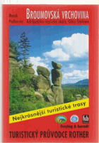 Broumovská vrchovina Broumov Góry Stołowe - 50 vybraných turistických tras