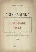 Areopagitika aneb řeč o svobodě tisku