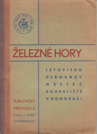 Železné hory - letovisko Heřmanův Městec, koupaliště v Konopáči - turistický průvodce