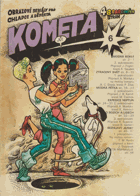 KOMETA 6 - obrázkové seriály pro chlapce a děvčata