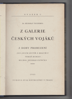 Z galerie českých vojáků z doby probuzení 1