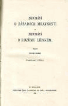 Zkoumání o zásadách mravnosti a zkoumání o rozumu lidském