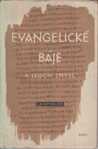 Evangelické báje a jejich smysl