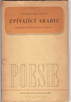 Zpívající Arabie - parafráze staré arabské poesie
