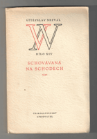 Schovávaná na schodech - hudební komedie podle Calderonovy hry o 3 dějstvích a 4 obrazech