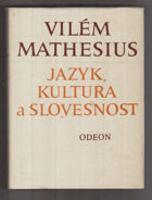 Jazyk, kultura a slovesnost Výbor statí