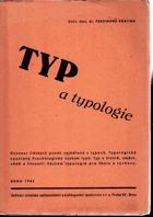 Typ a typologie - úvod do typologie