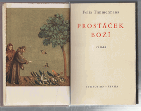 Prosťáček Boží - román