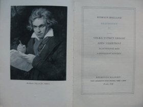 Beethoven II. Velká tvůrčí období, Zpěv vzkříšení, Slavnostní mše a poslední sonáty ...