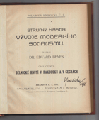 Stručný nástin vývoje moderního socialismu. Část IV.