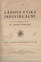 Čádova etika individuální