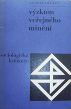 Výzkum veřejného mínění - úvod do metod demoskopie.