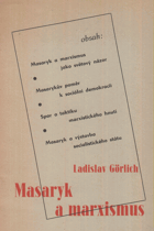 Masaryk a marxismus