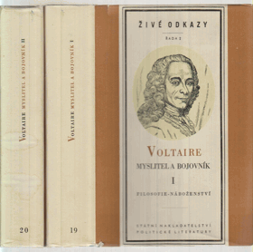 2SVAZKY Voltaire 1+2. Myslitel a bojovník