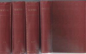 4SVAZKY 4BDE!! Goethes Werke in sechzehn Bänden. 16 delen in 4 banden.