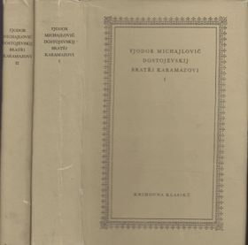 2SVAZKY Bratři Karamazovi KOMPLET Román o 4 dílech s epilogem