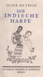 Die indische Harfe.