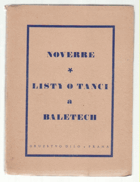 Listy o tanci a baletech