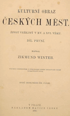 2SVAZKY Kulturní obraz českých měst KOMPLET
